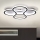 Brilagi - LED Димируем плафон ORELLI LED/53W/230V 3000/4000/6000K + дистанционно управление