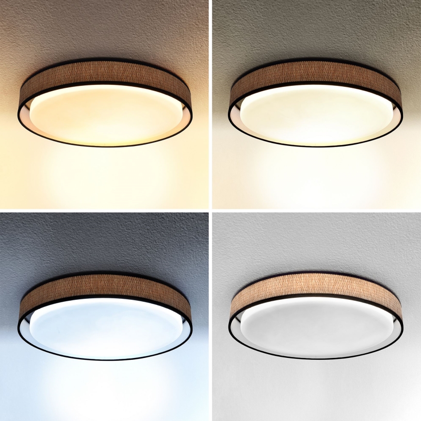 Brilagi - LED Димируем плафон PILAR LED/48W/230V 3000-6500K Ø 43 см + дистанционно управление