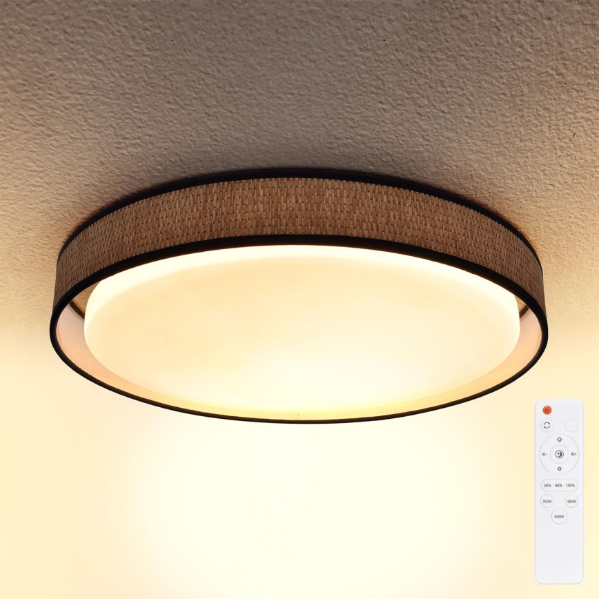Brilagi - LED Димируем плафон PILAR LED/48W/230V 3000-6500K Ø 43 см + дистанционно управление