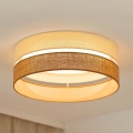 Brilagi - LED Димируем плафон ROYAL YUTE LED/24W/230V Ø 45 см 3000/4000/6500K бежов/кремав  + дистанционно управление