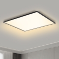 Brilagi - LED Димируем плафон SLIMFRAME LED/58W/230V 60x60 см 3000-6000K черен + дистанционно управление