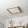 Brilagi - LED Димируем плафон SLIMFRAME WOOD LED/36W/230V 49,5x49,5 см 3000-6000K кафяв + дистанционно управление
