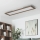Brilagi - LED Димируем плафон SLIMFRAME WOOD LED/58W/230V 124x34 см 3000-6000K тъмнокафяв + дистанционно управление
