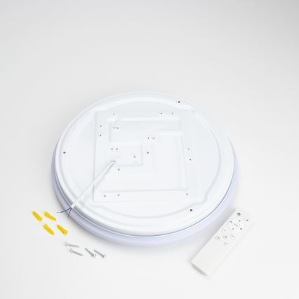 Brilagi - LED Димируем плафон SMART LED/24W/230V 2700-6500K Wi-Fi Tuya + дистанционно управление