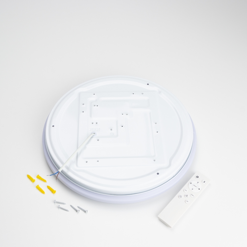 Brilagi - LED Димируем плафон SMART LED/24W/230V 2700-6500K Wi-Fi Tuya + дистанционно управление