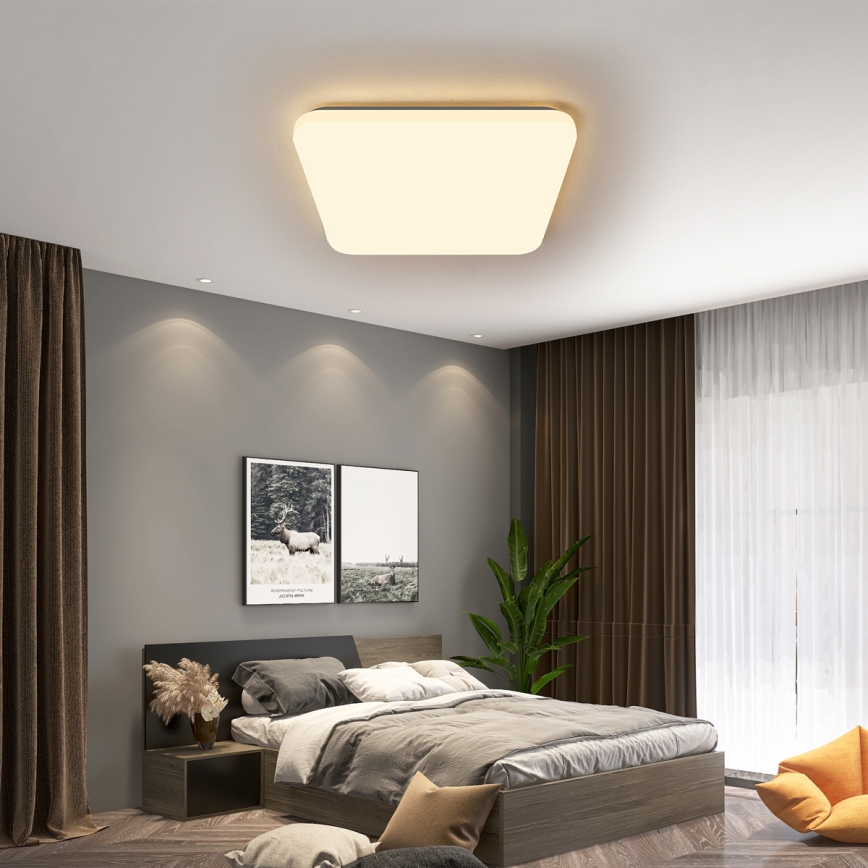 Brilagi - LED Димируем плафон SMART LED/28W/230V 2700-6500K Wi-Fi Tuya + дистанционно управление