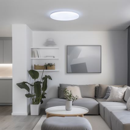 Brilagi - LED Димируем плафон SMART LED/36W/230V 2700-6500K Wi-Fi Tuya + дистанционно управление