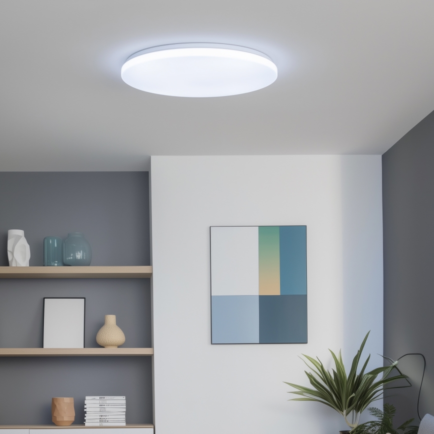 Brilagi - LED Димируем плафон SMART LED/36W/230V 2700-6500K Wi-Fi Tuya + дистанционно управление