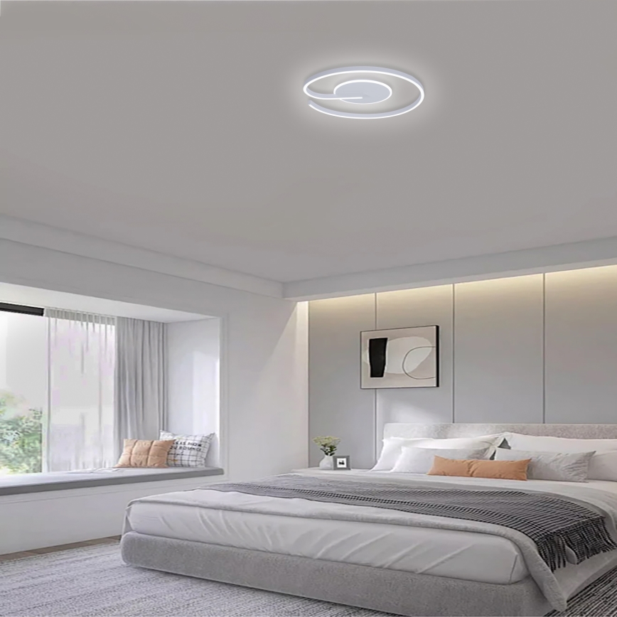 Brilagi - LED Димируем плафон SPIRAL LED/56W/230V 3000/4000/6000K + дистанционно управление