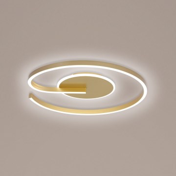 Brilagi -LED Димируем плафон SPIRAL LED/56W/230V 3000/4000/6000K+ дистанционно управление