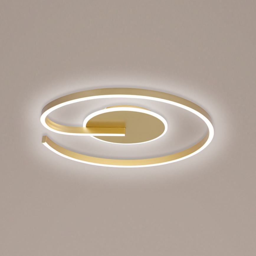 Brilagi -LED Димируем плафон SPIRAL LED/56W/230V 3000/4000/6000K+ дистанционно управление