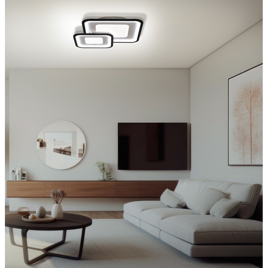 Brilagi - LED Димируем плафон TANDORA LED/49W/230V 3000/4000/6000K + дистанционно управление