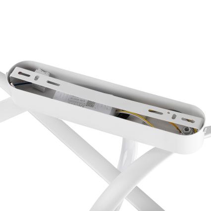 Brilagi - димируем LED плафон TWISTER LED/60W/230V 3000-6000K бял + дистанционно управление