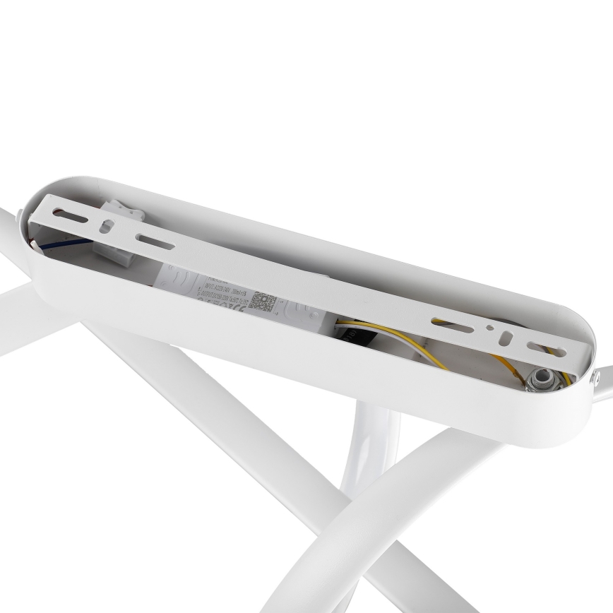 Brilagi - димируем LED плафон TWISTER LED/60W/230V 3000-6000K бял + дистанционно управление