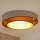 Brilagi - LED Димируем плафон VEGAS SHINE LED/24W/230V Ø 60 см 3000/4000/6500K кафяв + дистанционно управление