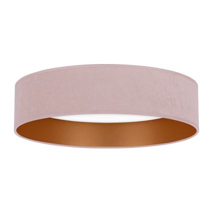 Brilagi - LED Димируем плафон VELVET SMART LED/24W/230V Ø 45 см 2700-6500K Wi-Fi Tuya розов/златист + дистанционно управление