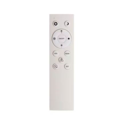 Brilagi - LED Димируем плафон VELVET SMART LED/24W/230V Ø 45 см 2700-6500K Wi-Fi Tuya розов/златист + дистанционно управление