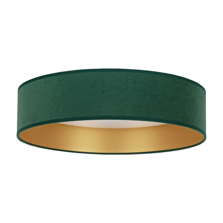 Brilagi - LED Димируем плафон VELVET SMART LED/24W/230V Ø 45 см 2700-6500K Wi-Fi Tuya зелен/златист + дистанционно управление