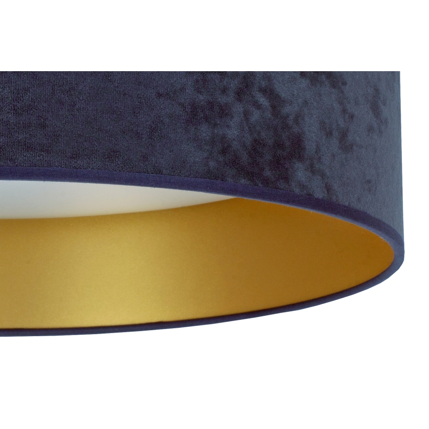 Brilagi - LED Димируем плафон VELVET SMART LED/24W/230V Ø 45 см 2700-6500K Wi-Fi Tuya син/златист + дистанционно управление