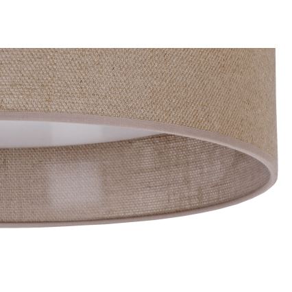 Brilagi - LED Димируем плафон VELVET SMART LED/24W/230V Ø 45 см 2700-6500K Wi-Fi Tuya кафяв + дистанционно управление