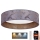 Brilagi - LED Димируем плафон VELVET SMART LED/24W/230V Ø 45 см 2700-6500K Wi-Fi Tuya сив/златист + дистанционно управление