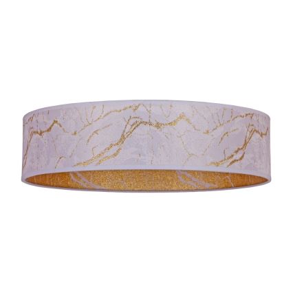 Brilagi - LED Димируем плафон VELVET SMART LED/36W/230V Ø 55 см 2700-6500K Wi-Fi Tuya бял/златист + дистанционно управление
