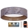 Brilagi - LED Димируем плафон VELVET SMART LED/36W/230V Ø 55 см 2700-6500K Wi-Fi Tuya сив/златист + дистанционно управление