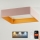 Brilagi - LED Димируем плафон VELVET SQUARE SMART LED/36W/230V 2700-6500K Wi-Fi Tuya + дистанционно управление розов