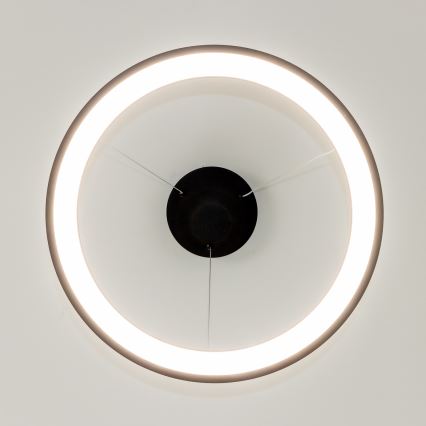 Brilagi - LED димируем полилей на трос FALCON SLIM LED/42W/230V 3000-6500K Ø 50 см черен + дистанционно управление