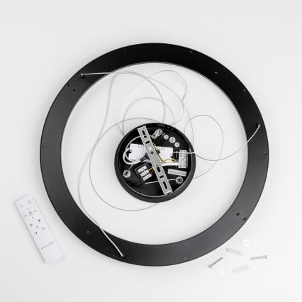 Brilagi - LED димируем полилей на трос FALCON SLIM LED/42W/230V 3000-6500K Ø 50 см черен + дистанционно управление