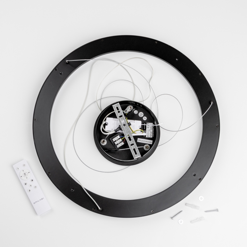 Brilagi - LED димируем полилей на трос FALCON SLIM LED/42W/230V 3000-6500K Ø 50 см черен + дистанционно управление