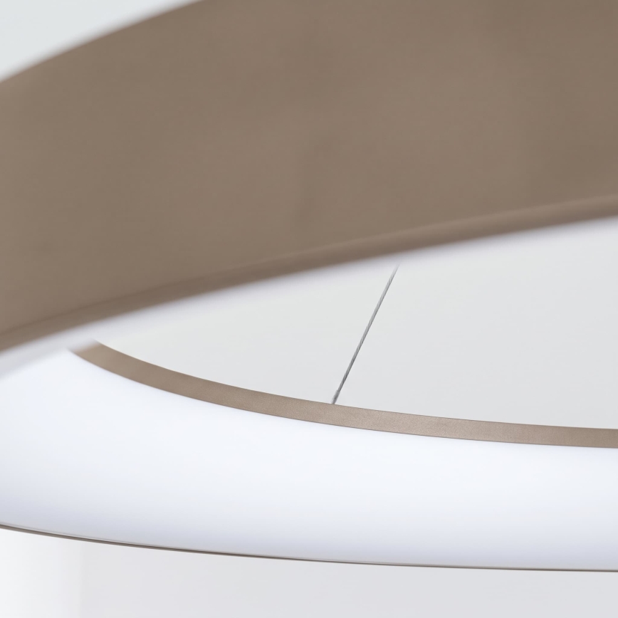 BRILAGI - LED полилей на кабел FALCON II LED/108W/230V 3000-6500K Ø 80 см бежов + дистанционно управление