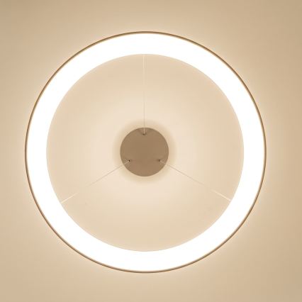 BRILAGI - LED полилей на кабел FALCON II LED/108W/230V 3000-6500K Ø 80 см бежов + дистанционно управление