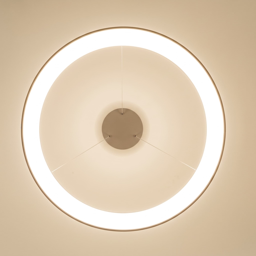 BRILAGI - LED полилей на кабел FALCON II LED/108W/230V 3000-6500K Ø 80 см бежов + дистанционно управление