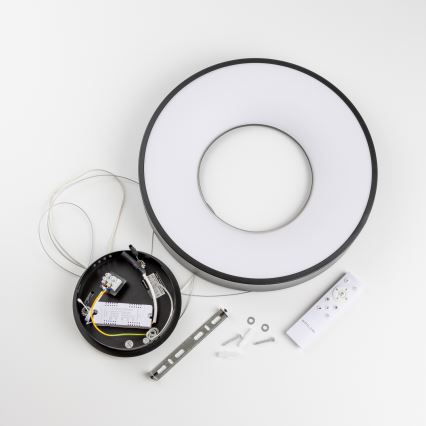 Brilagi - Димируем LED полилей на кабел FALCON II LED/67W/230V 3000-6500K Ø 40 см черен + дистанционно управление