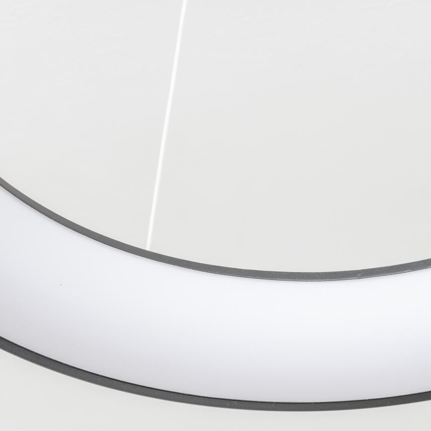 BRILAGI - LED димируем полилей на кабел FALCON II LED/99W/230V 3000-6500K Ø 60 см черен + дистанционно управление