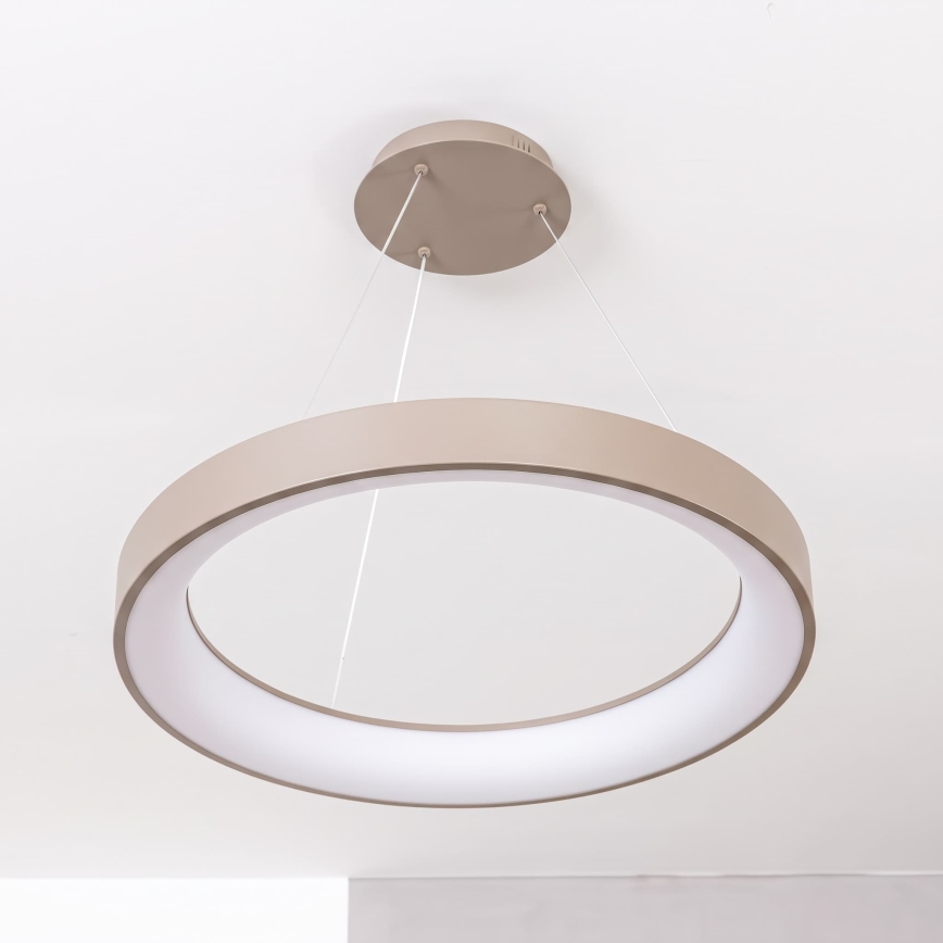 BRILAGI - димируема LED полилей на кабел FALCON II LED/99W/230V 3000-6500K Ø 60 cm бежов + дистанционно управление