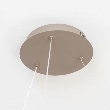 BRILAGI - димируема LED полилей на кабел FALCON II LED/99W/230V 3000-6500K Ø 60 cm бежов + дистанционно управление