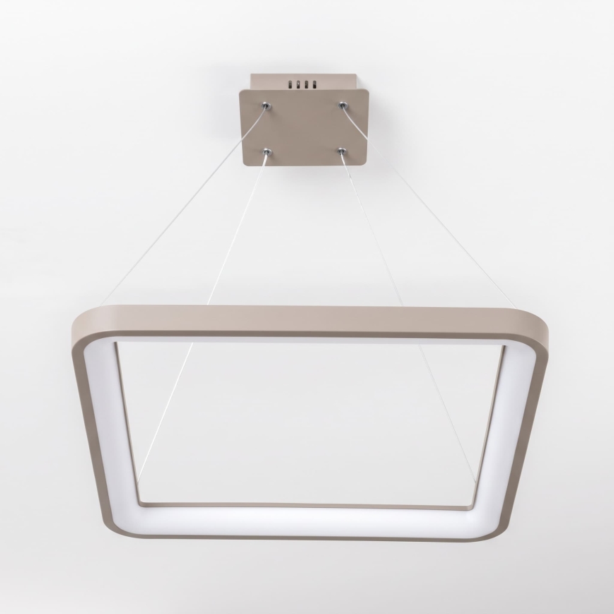 BRILAGI - LED Димируем полилей на кабел FALCON SLIM LED/50W/230V 3000-6500K 50x50 cm бежов + дистанционно управление