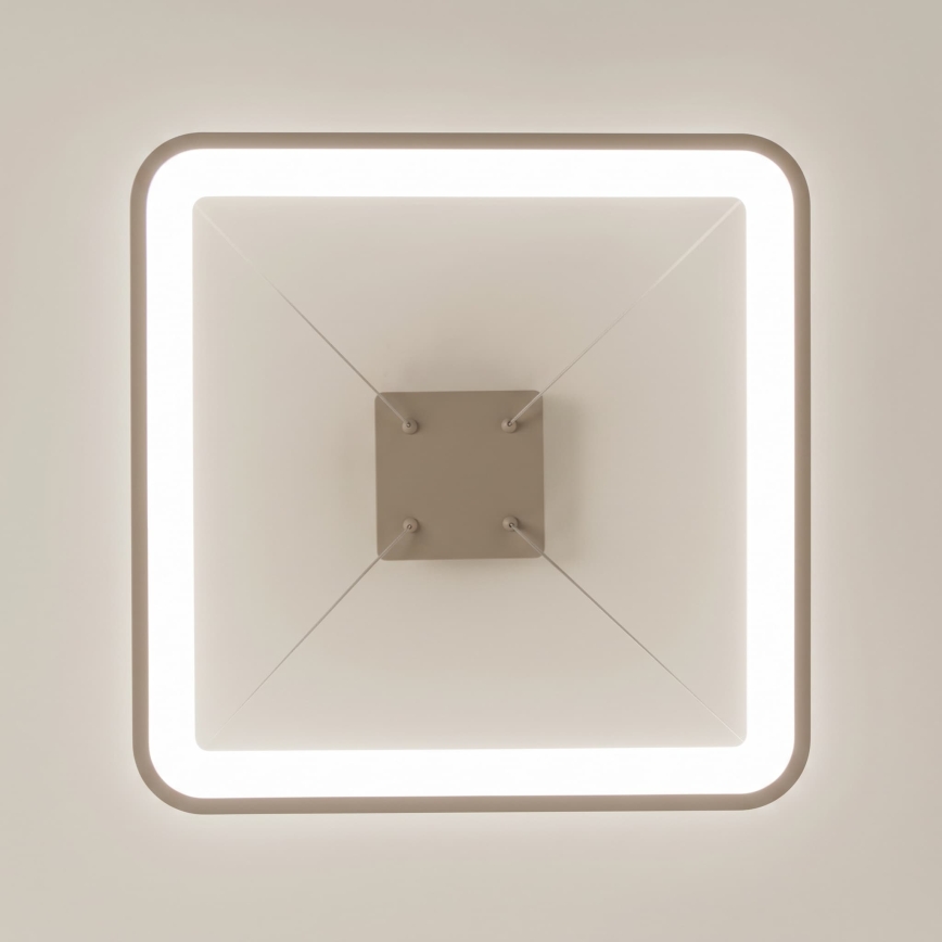 BRILAGI - LED Димируем полилей на кабел FALCON SLIM LED/50W/230V 3000-6500K 50x50 cm бежов + дистанционно управление