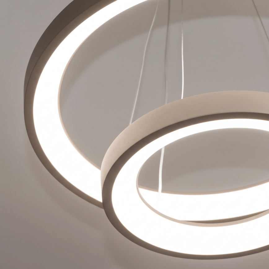 BRILAGI - LED Димируем полилей на кабел FALCON SLIM LED/68W/230V 3000-6500K Ø 50 см бежов + дистанционно управление