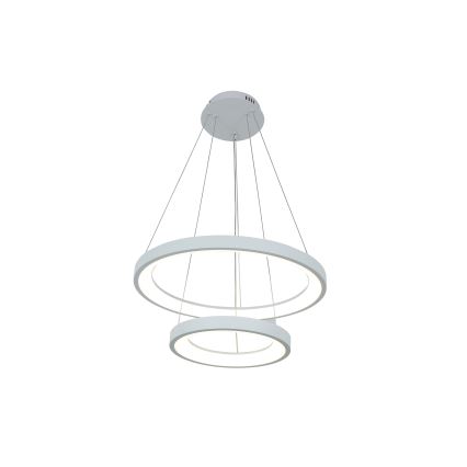 Brilagi - димируем LED полилей на кабел FALCON SLIM LED/68W/230V 3000-6500K, Ø 50 см, бял + дистанционно управление