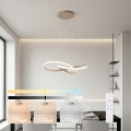 Brilagi - LED димируем полилей на кабел INFINITY LED/55W/230V 3000-6000K 50x50 cm бежов + дистанционно управление
