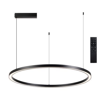 Brilagi - Димируем LED полилей на кабел PORTOFINO LED/60W/230V 3000-6000K диам. 80 см черен + дистанционно управление
