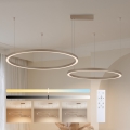 Brilagi - LED димируем полилей на кабел PORTOFINO LED/98W/230V 3000-6000K бежов + дистанционно управление