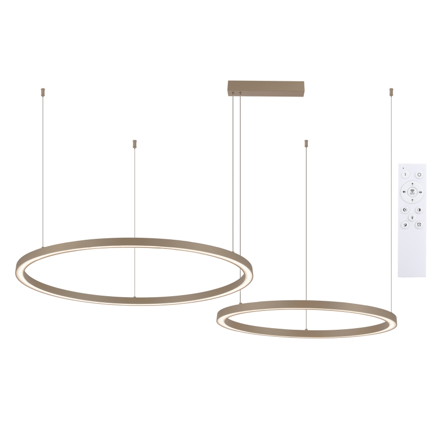 Brilagi - LED димируем полилей на кабел PORTOFINO LED/98W/230V 3000-6000K бежов + дистанционно управление