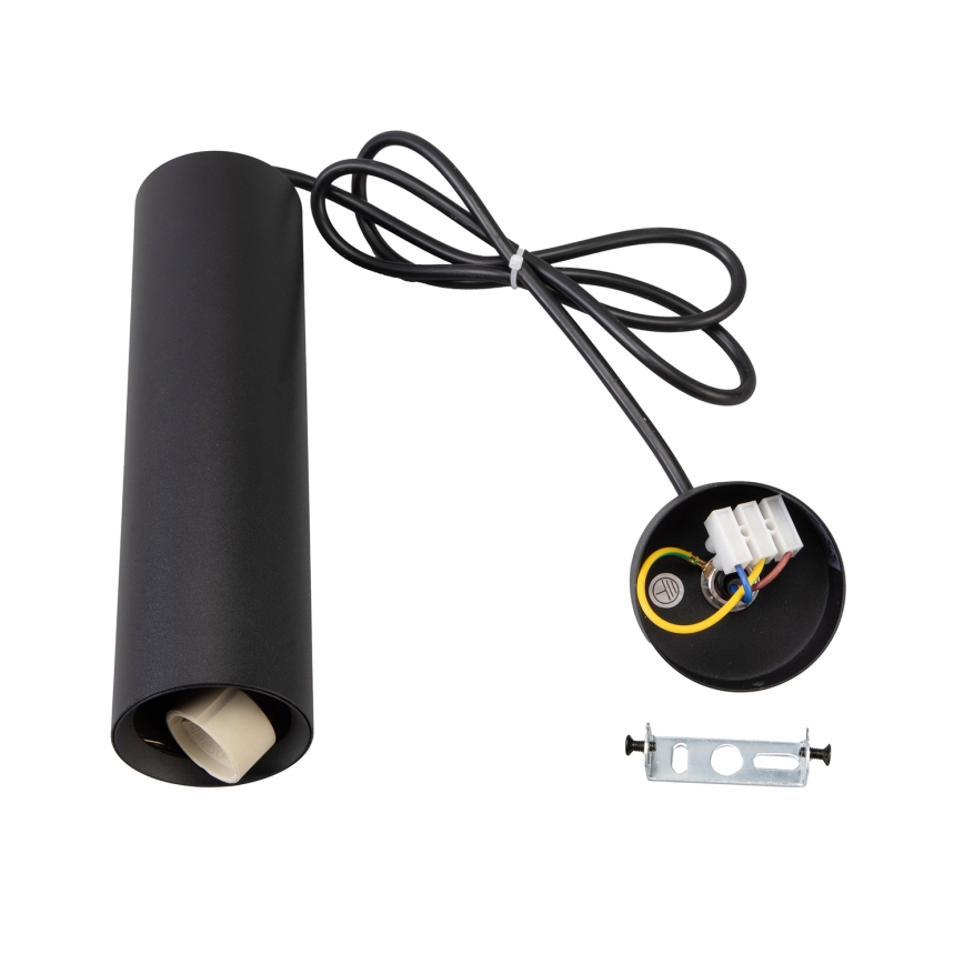 Brilagi - LED RGBW димируем полилей на кабел SELE 1xGU10/4,8W/230V 3000K черен + дистанционно управление