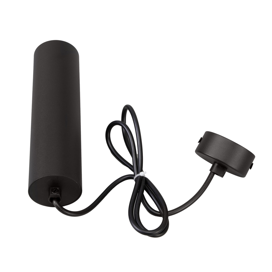 Brilagi - LED RGBW димируем полилей на кабел SELE 1xGU10/4,8W/230V 3000K черен/златист + дистанционно управление