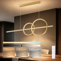 BRILAGI - LED Димируем полилей на кабел SIGNATURE LED/53W/230V 3000-6000K 120 cm златен + дистанционно управление