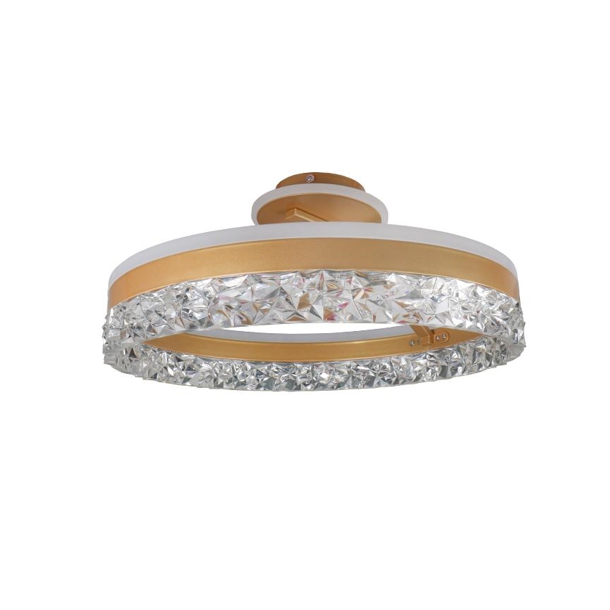 Brilagi - LED Димируем полилей за повърхностен монтаж LED/86W/230V 3000-6500K златист + дистанционно управление